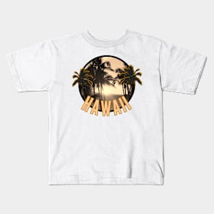 Hawaii t-shirt designs Kids T-Shirt